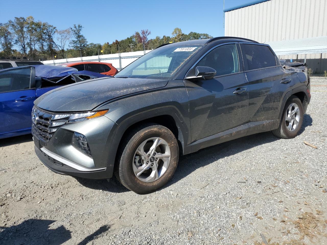 2022 HYUNDAI TUCSON SEL VIN:5NMJBCAEXNH121166