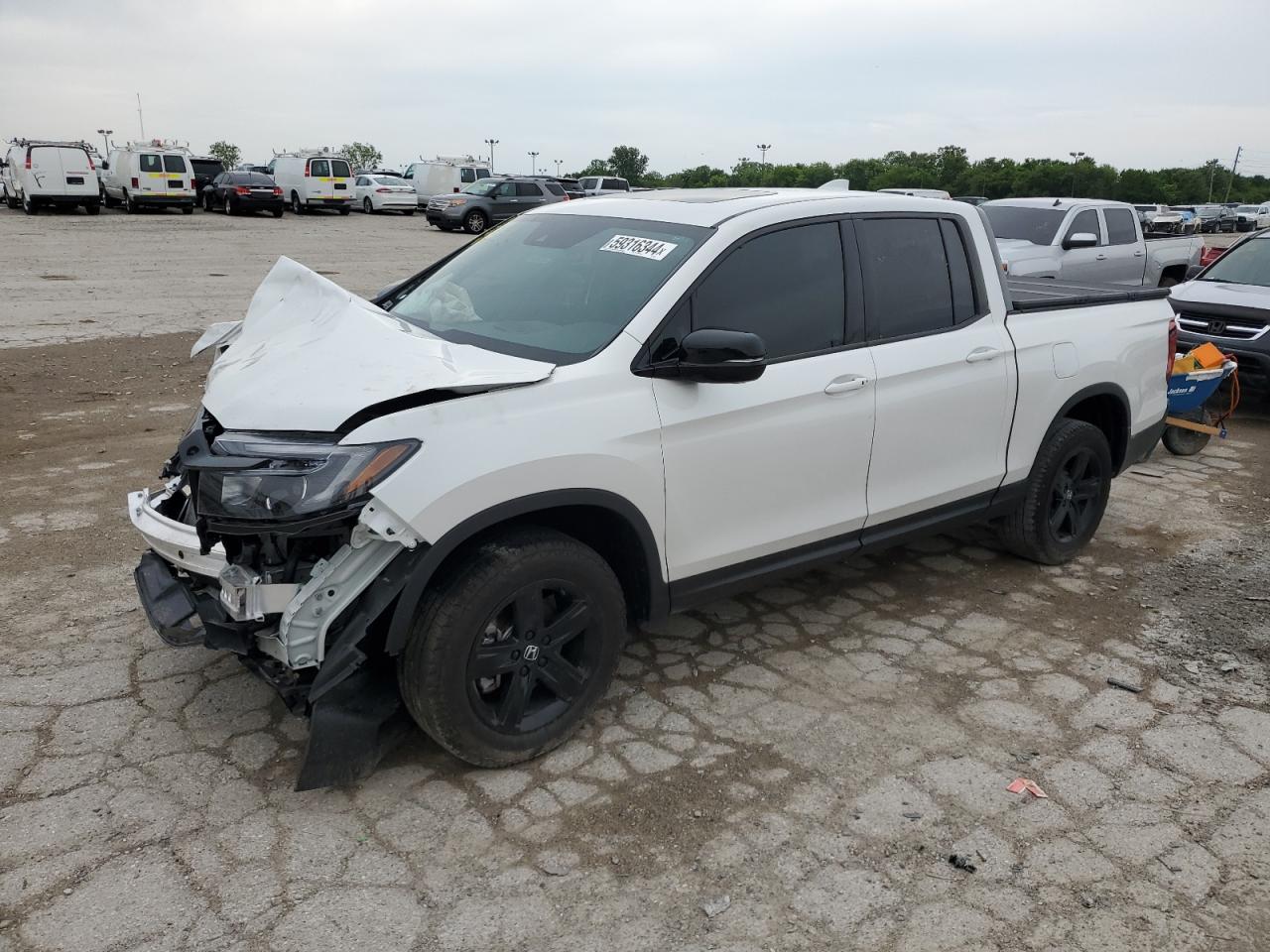 2023 HONDA RIDGELINE BLACK EDITION VIN:5FPYK3F85PB026642