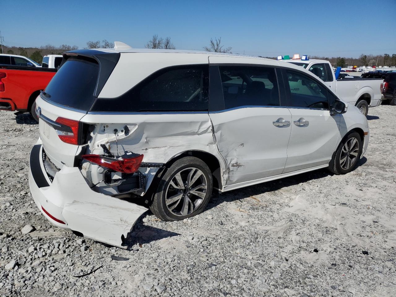 2022 HONDA ODYSSEY TOURING VIN:5FNRL6H89NB062596