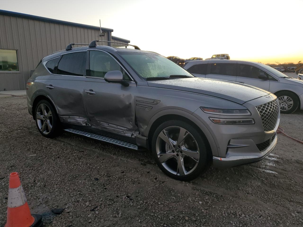 2022 GENESIS GV80 BASE VIN:KMUHCESC0NU100918