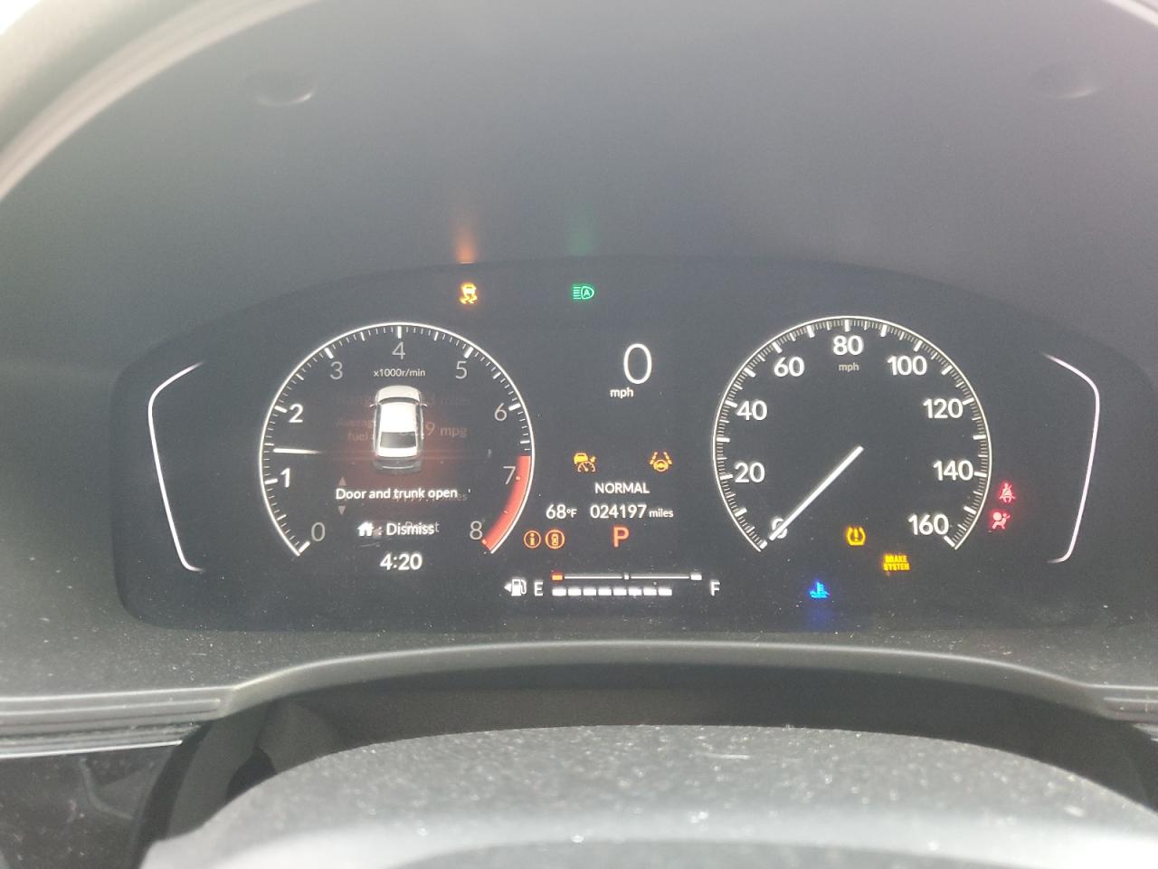 2023 HONDA CIVIC SPORT VIN:2HGFE2F57PH521119