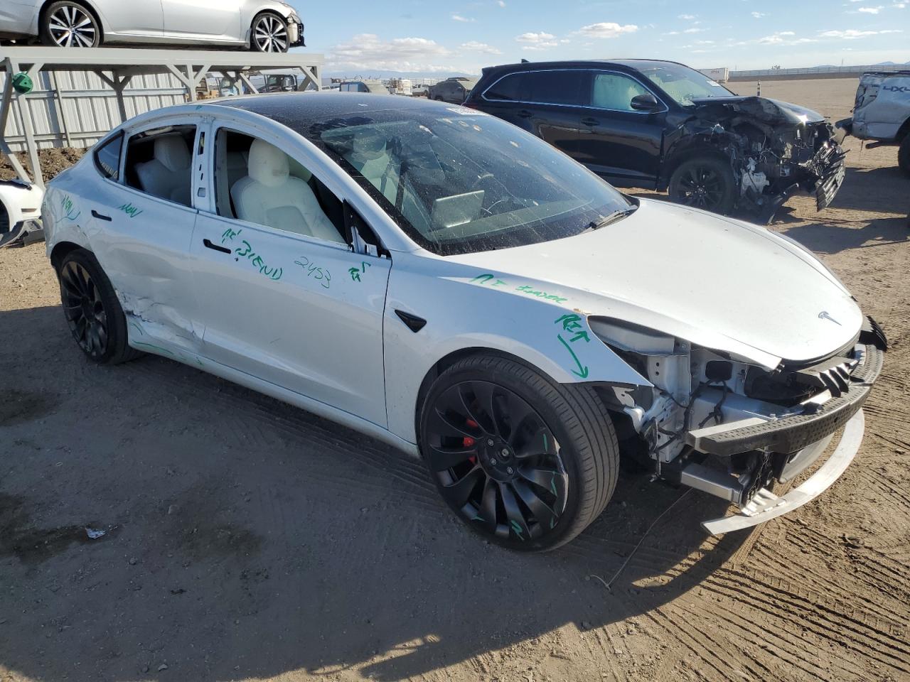 2022 TESLA MODEL 3  VIN:5YJ3E1EC9NF270019