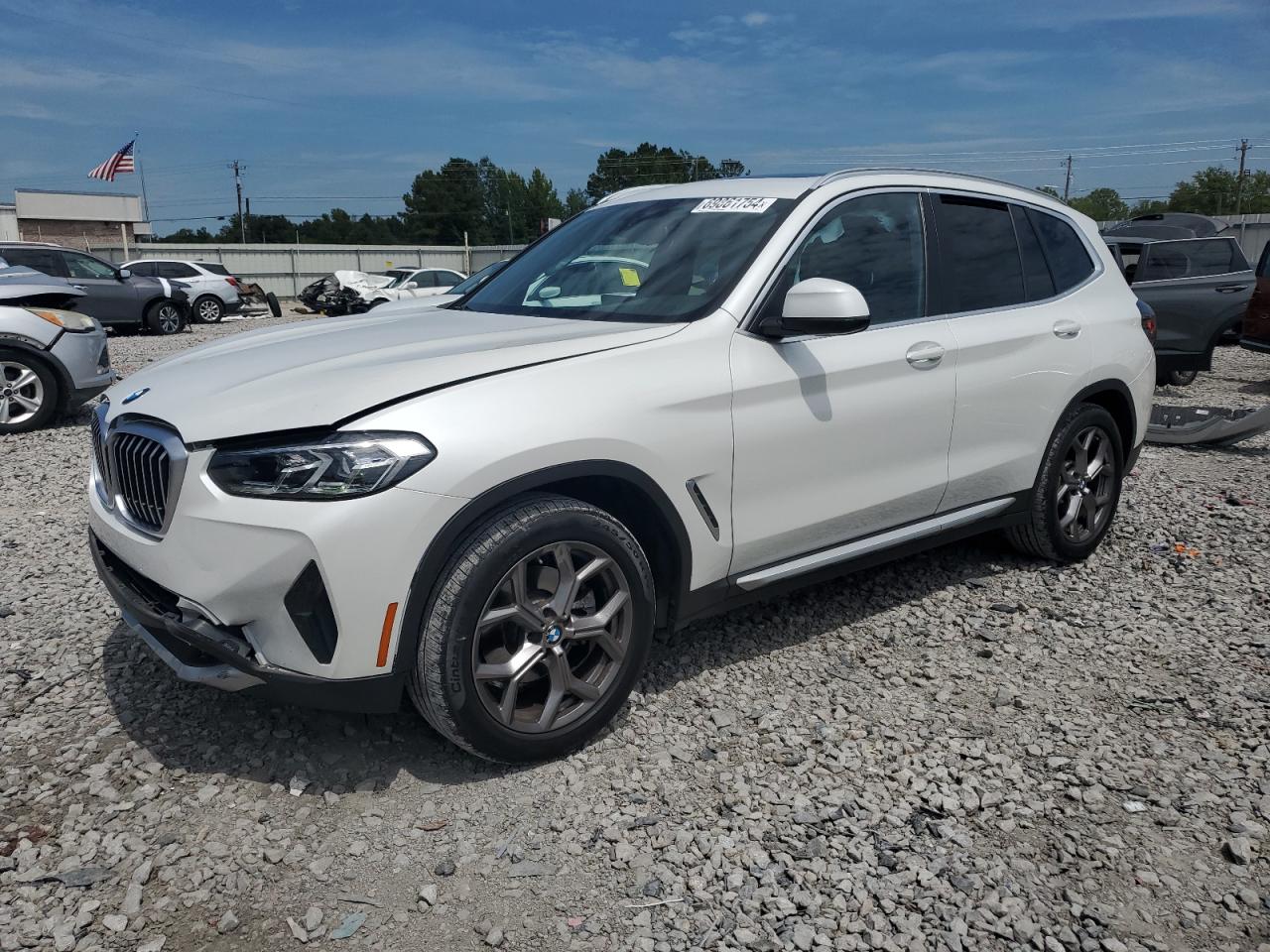 2022 BMW X3 XDRIVE30I VIN:WBX57DP05NN147927