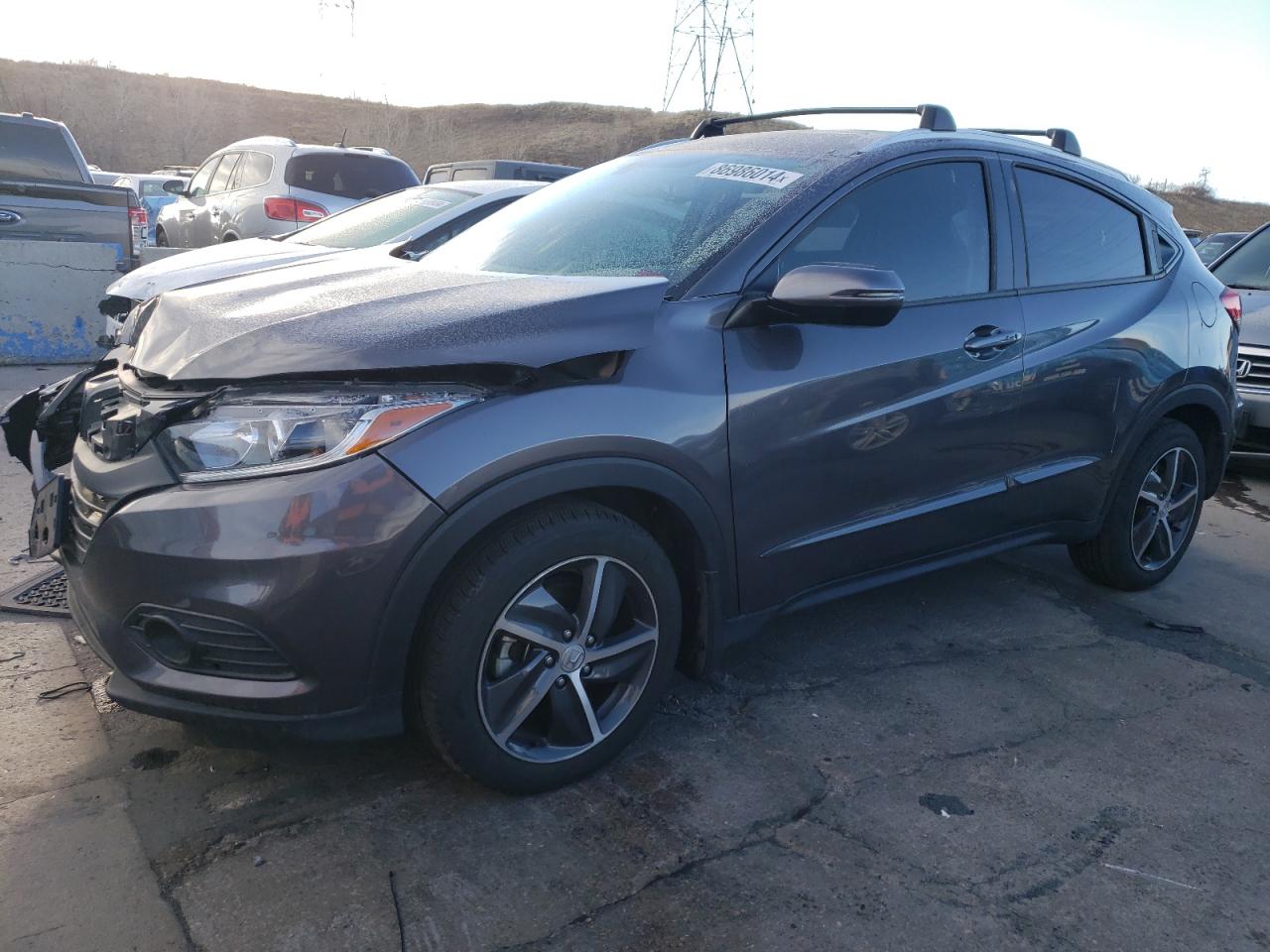 2022 HONDA HR-V EXL VIN:3CZRU6H72NM743368