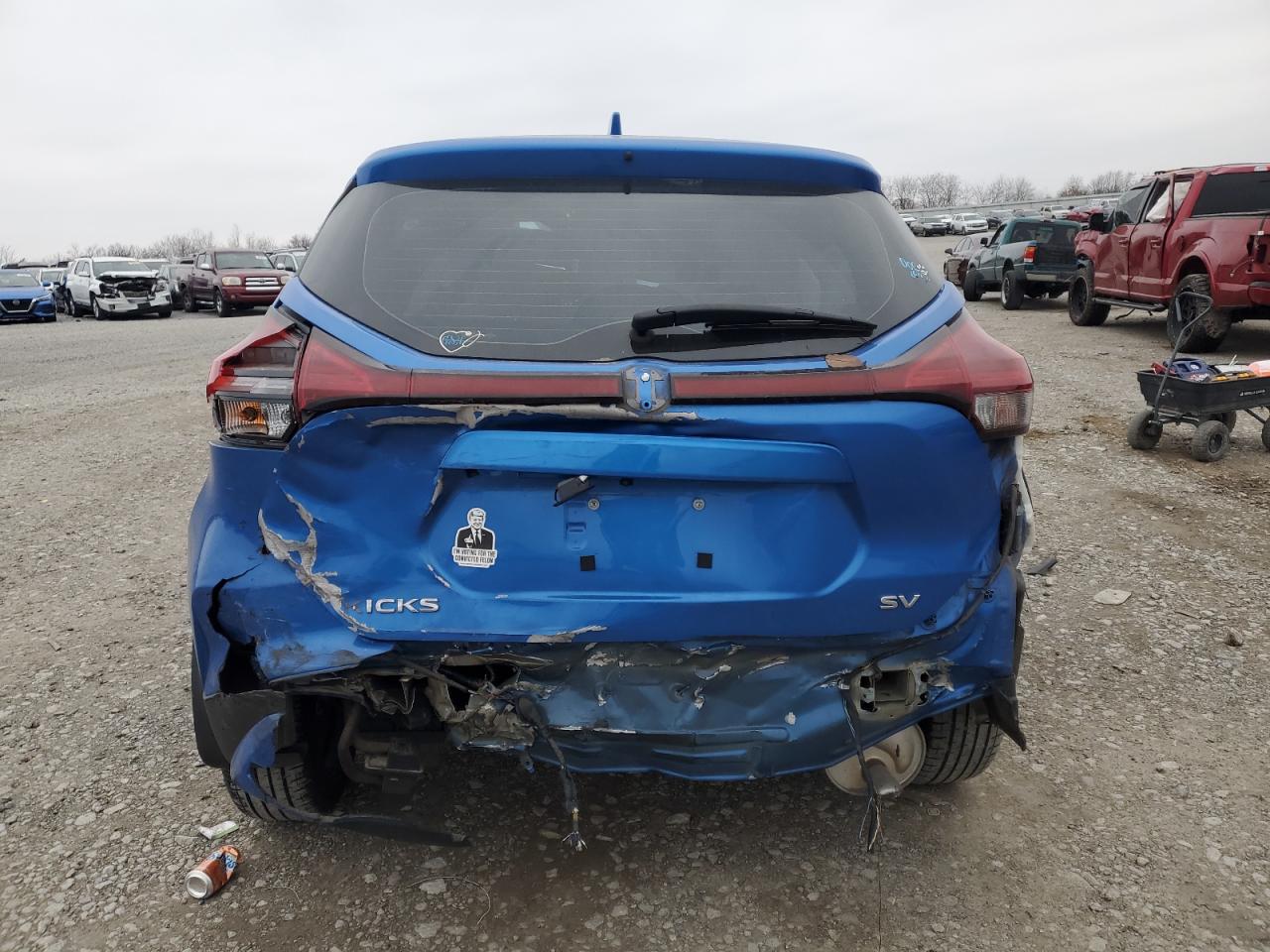 2022 NISSAN KICKS SV VIN:3N1CP5CV2NL497899