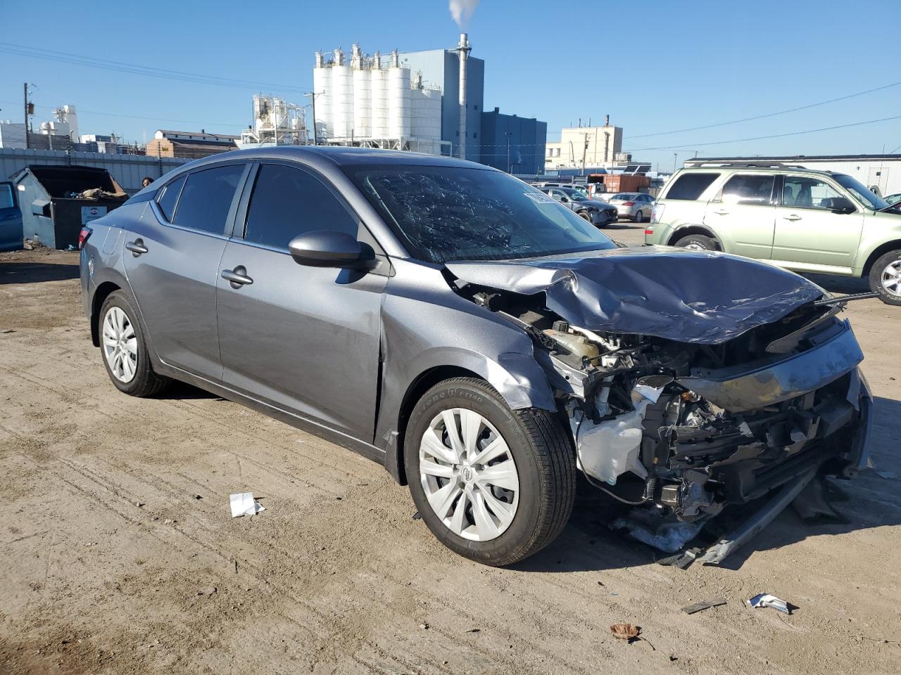 2023 NISSAN SENTRA S VIN:3N1AB8BV2PY321630