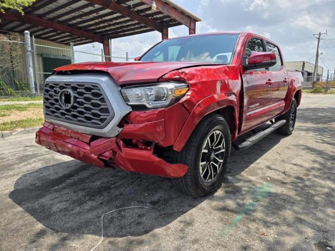 2022 TOYOTA TACOMA DOUBLE CAB VIN:3TMAZ5CN6NM184024