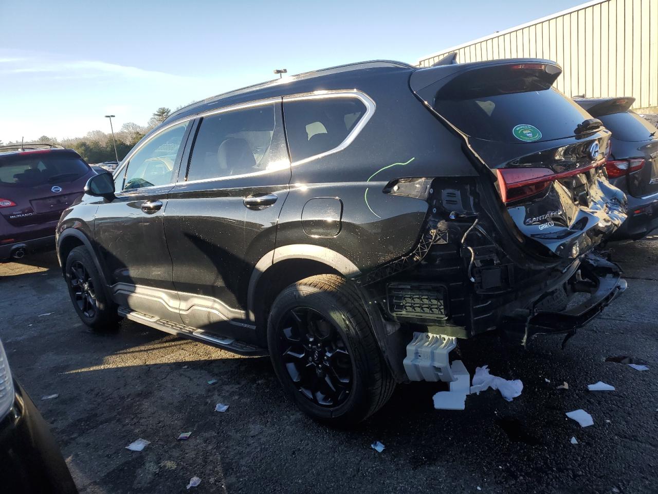 2022 HYUNDAI SANTA FE SEL VIN:5NMS6DAJ0NH385508
