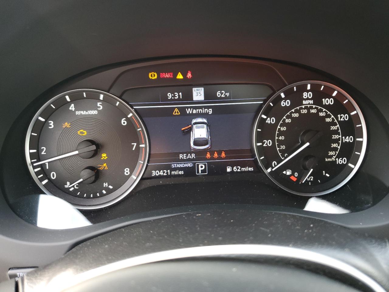 2022 INFINITI QX55 SENSORY VIN:3PCAJ5L31NF105594