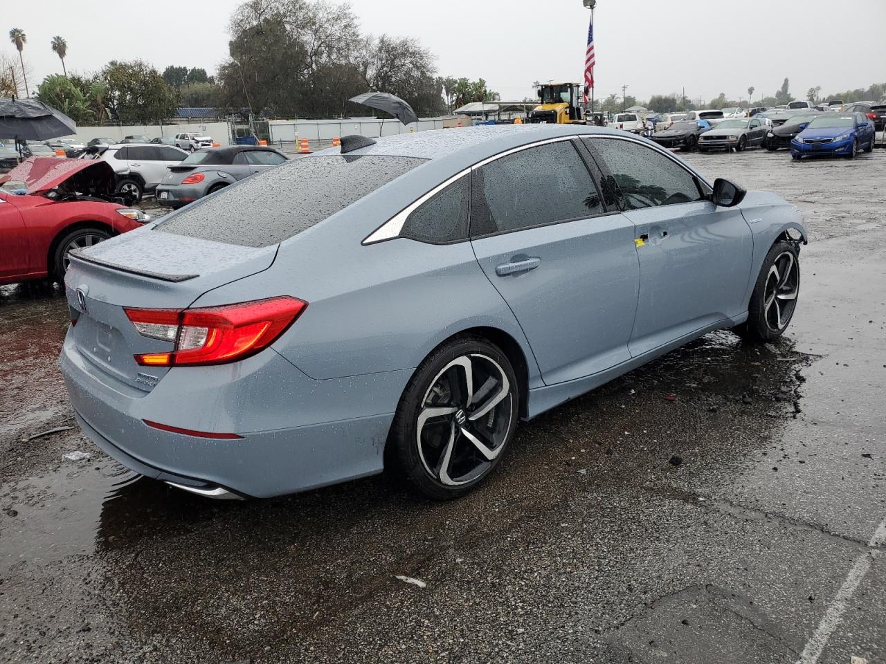 2022 HONDA ACCORD HYBRID SPORT VIN:1HGCV3F25NA46046