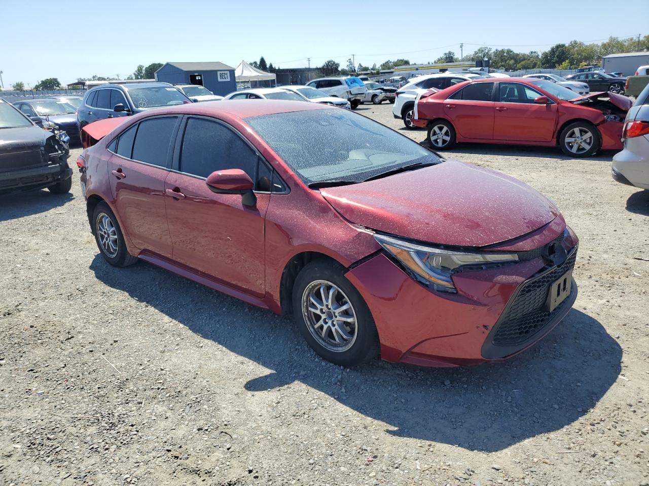 2022 TOYOTA COROLLA LE VIN:JTDEAMDE9NJ047870