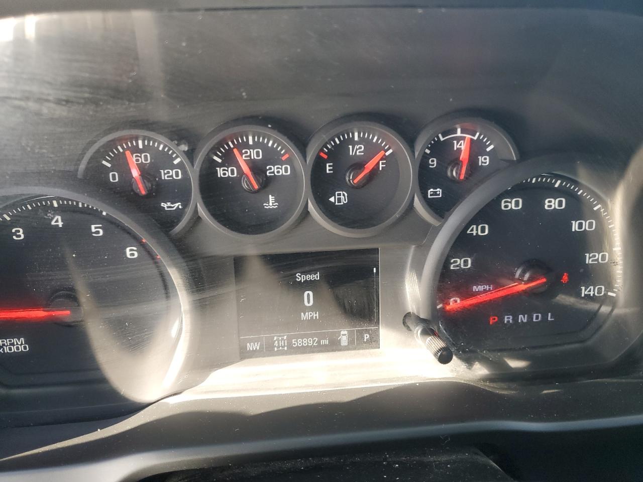 2022 CHEVROLET SILVERADO K2500 CUSTOM VIN:2GC4YME72N1235499