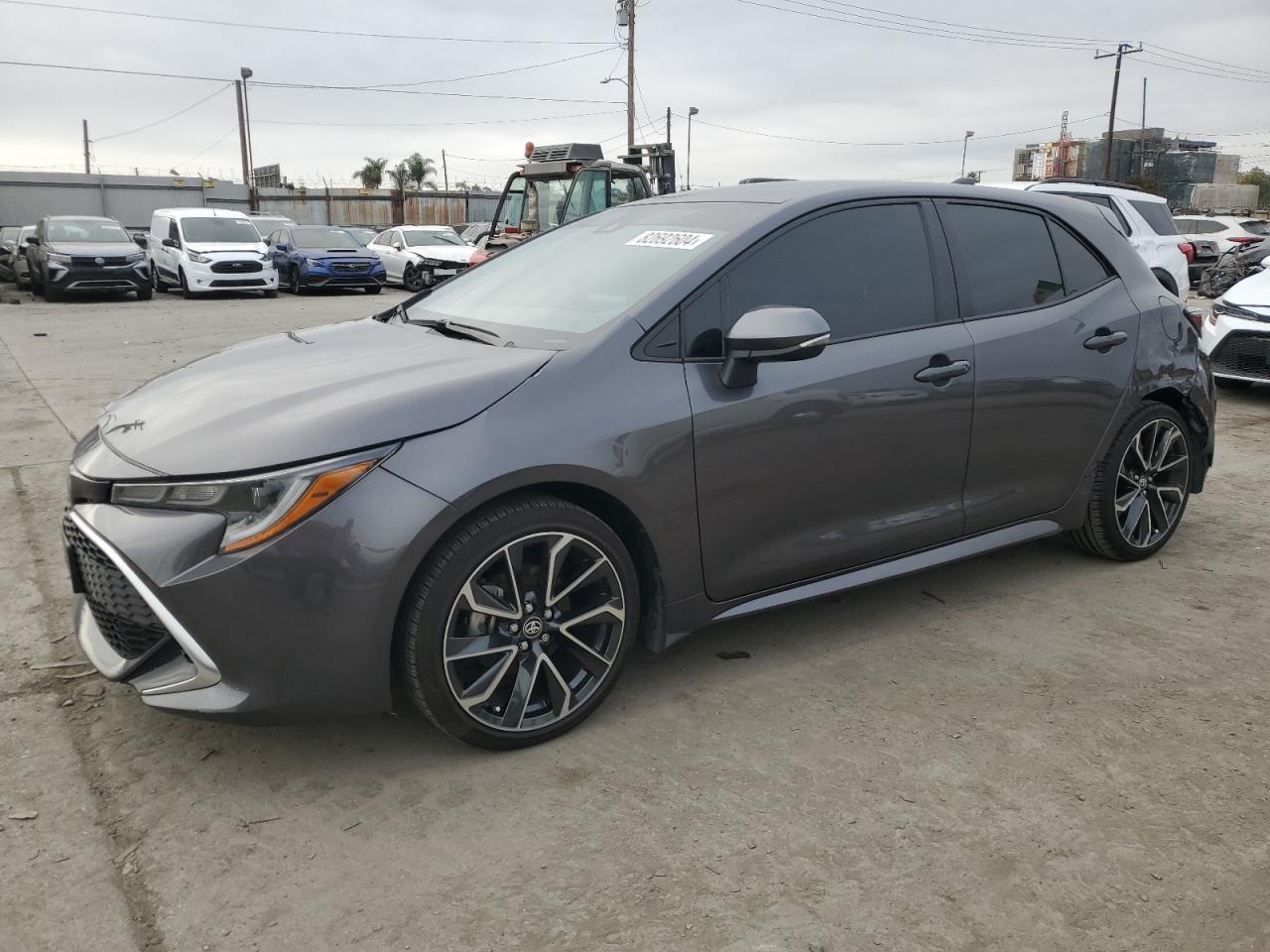 2022 TOYOTA COROLLA XSE VIN:JTNA4MBE0N3191333