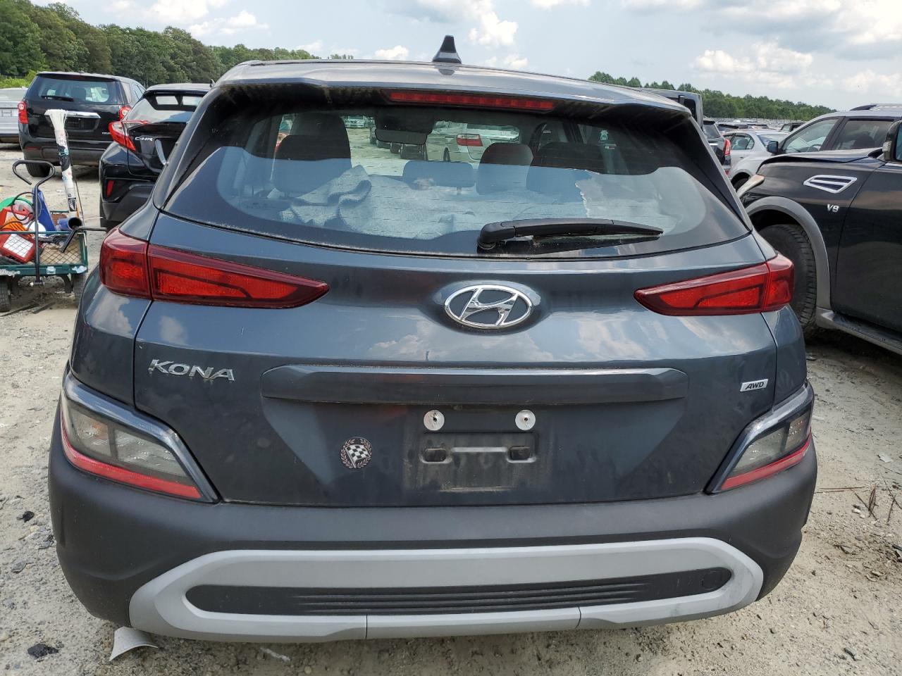 2022 HYUNDAI KONA SEL VIN:KM8K2CAB0NU867754