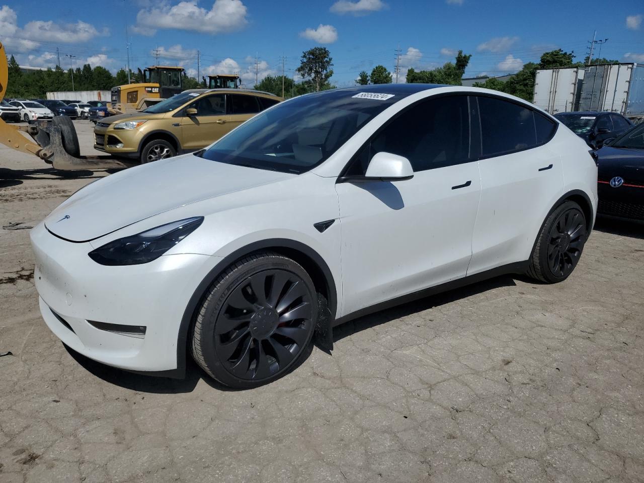 2023 TESLA MODEL Y  VIN:7SAYGDEFXPF847612