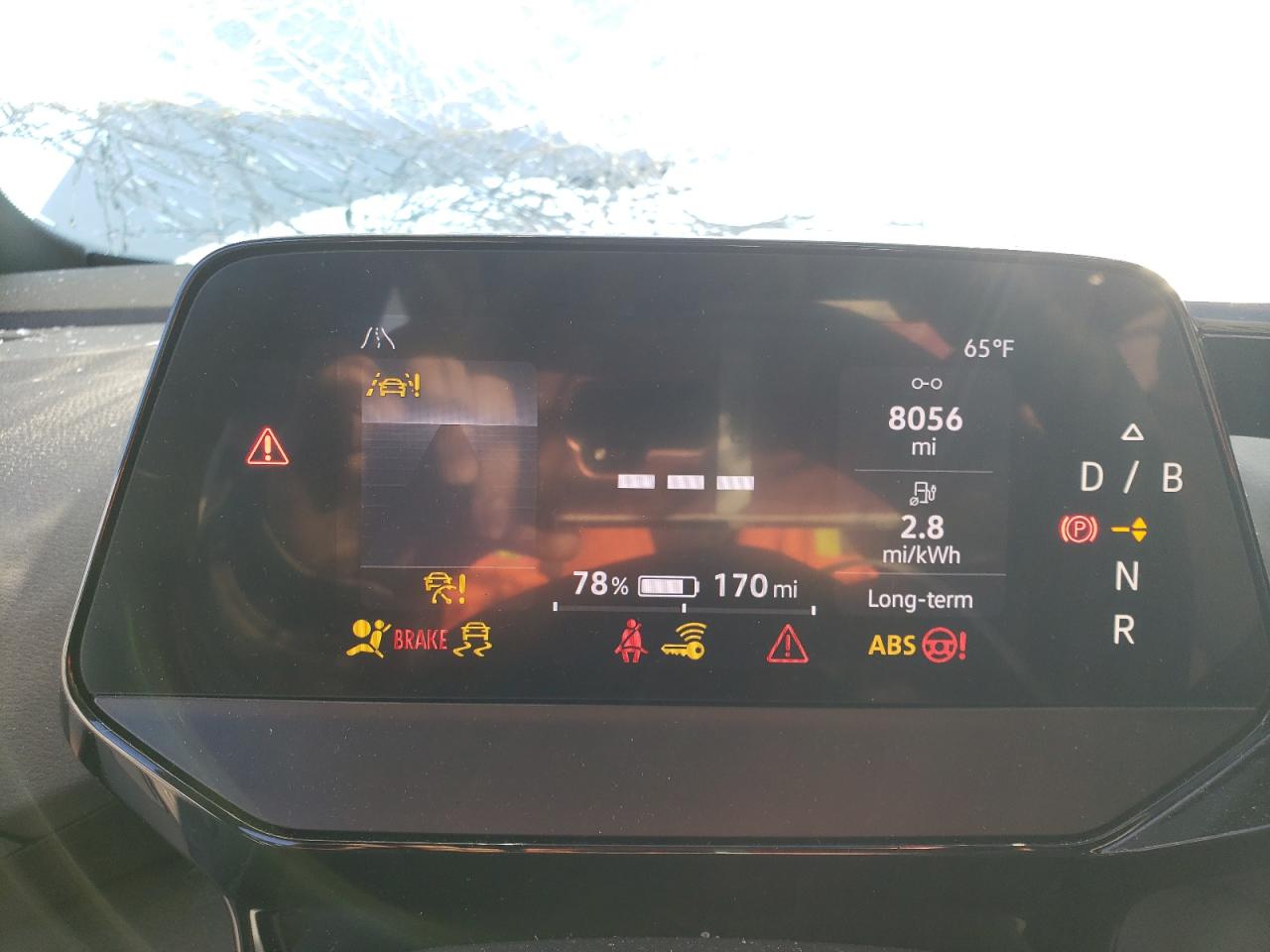 2022 VOLKSWAGEN ID.4 PRO S VIN:JF1GUHHC4R8305537