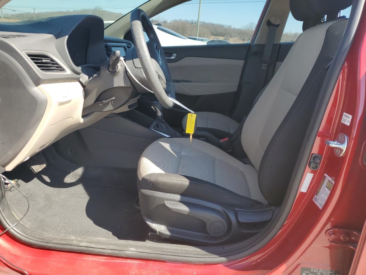 2022 HYUNDAI ACCENT SE VIN:3KPC24A6XNE180247