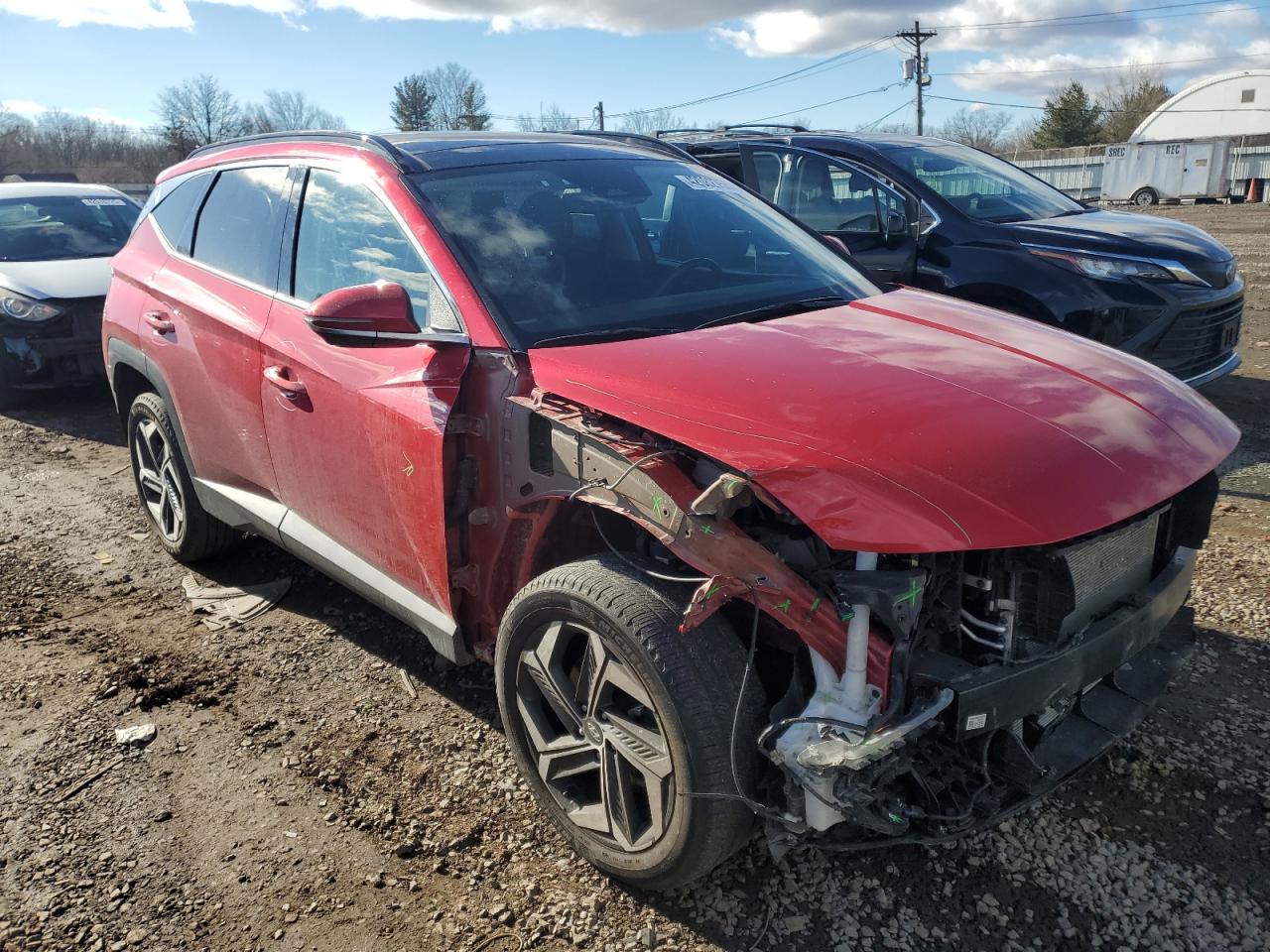 2023 HYUNDAI TUCSON LIMITED VIN:1FTFW1E15JFD73162