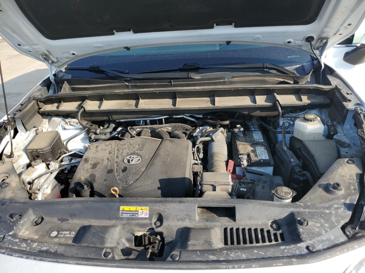 2022 TOYOTA HIGHLANDER L VIN:5TDCZRAH3NS550616