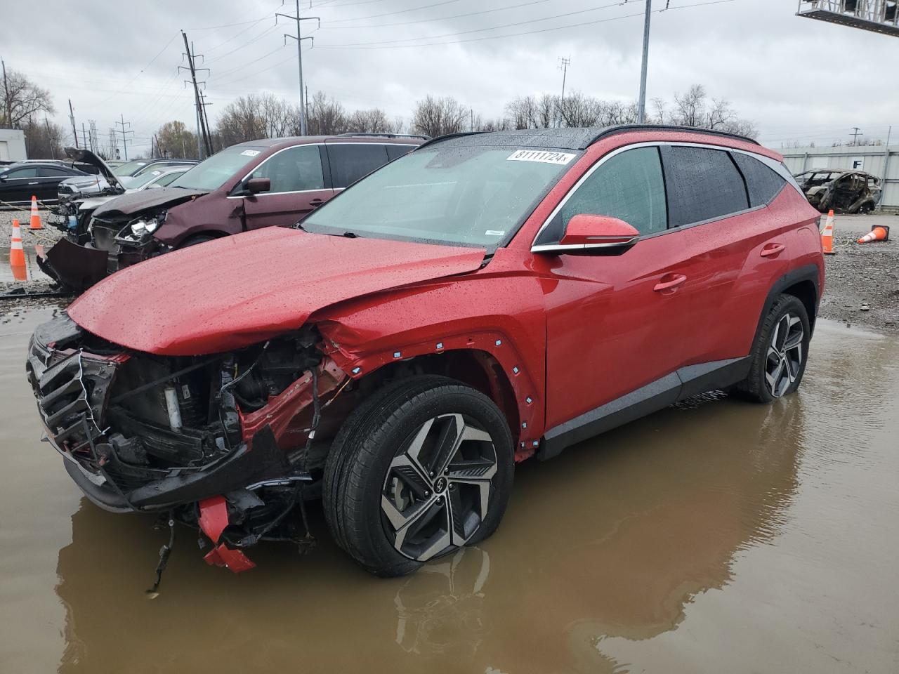2022 HYUNDAI TUCSON LIMITED VIN:5NMJECAE0NH003117