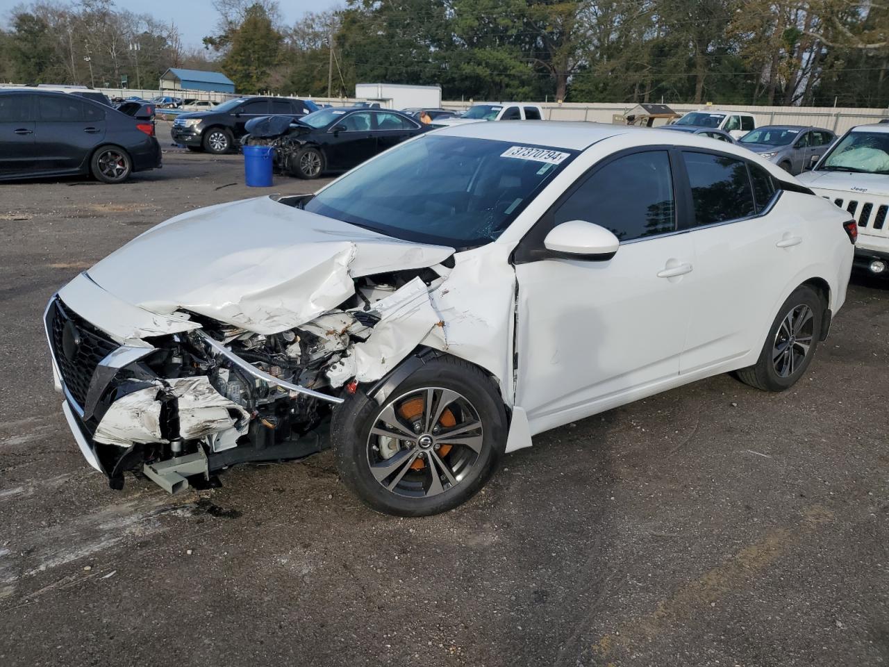 2022 NISSAN SENTRA SV VIN:3N1AB8CV3NY238428