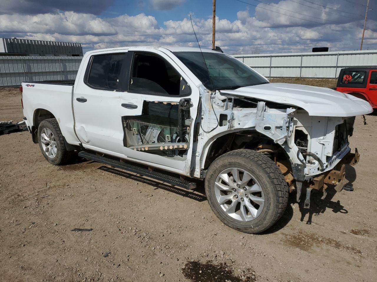 2022 CHEVROLET SILVERADO LTD K1500 CUSTOM VIN:1GCPYBEKXNZ224666