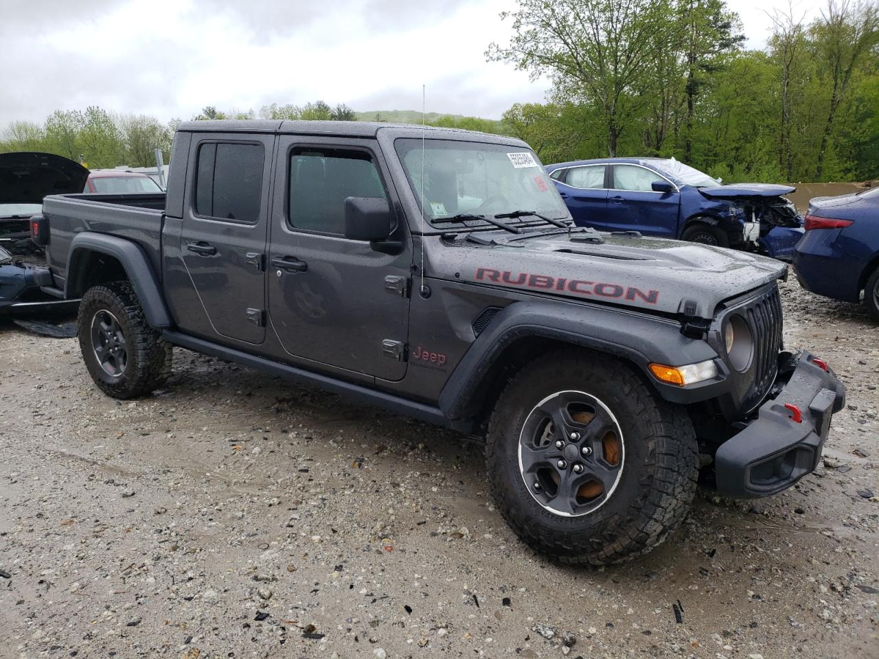 2022 JEEP GLADIATOR RUBICON VIN:1C6JJTBG6NL132643