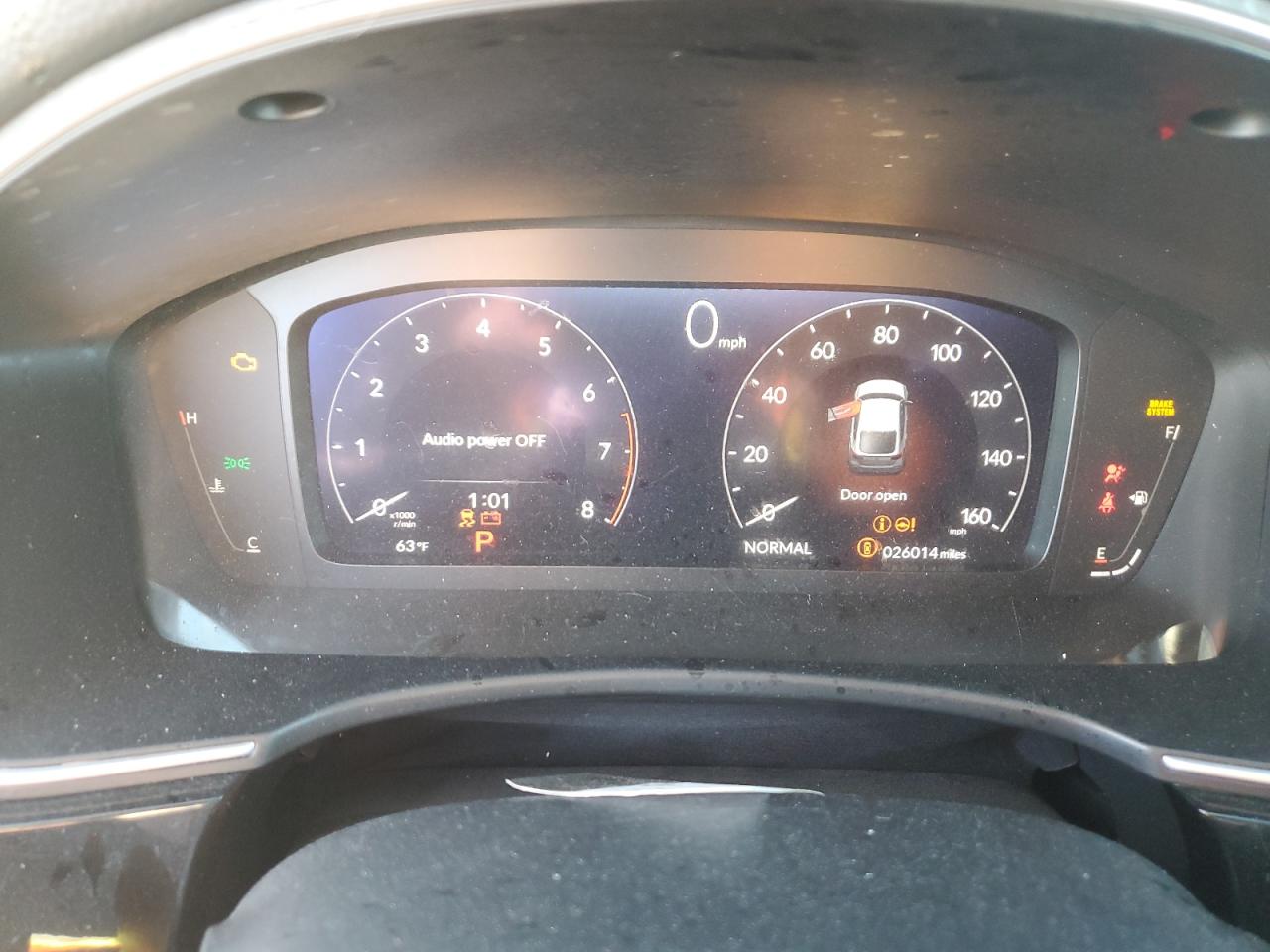 2022 HONDA CIVIC SPORT TOURING VIN:19XFL1H89NE006475