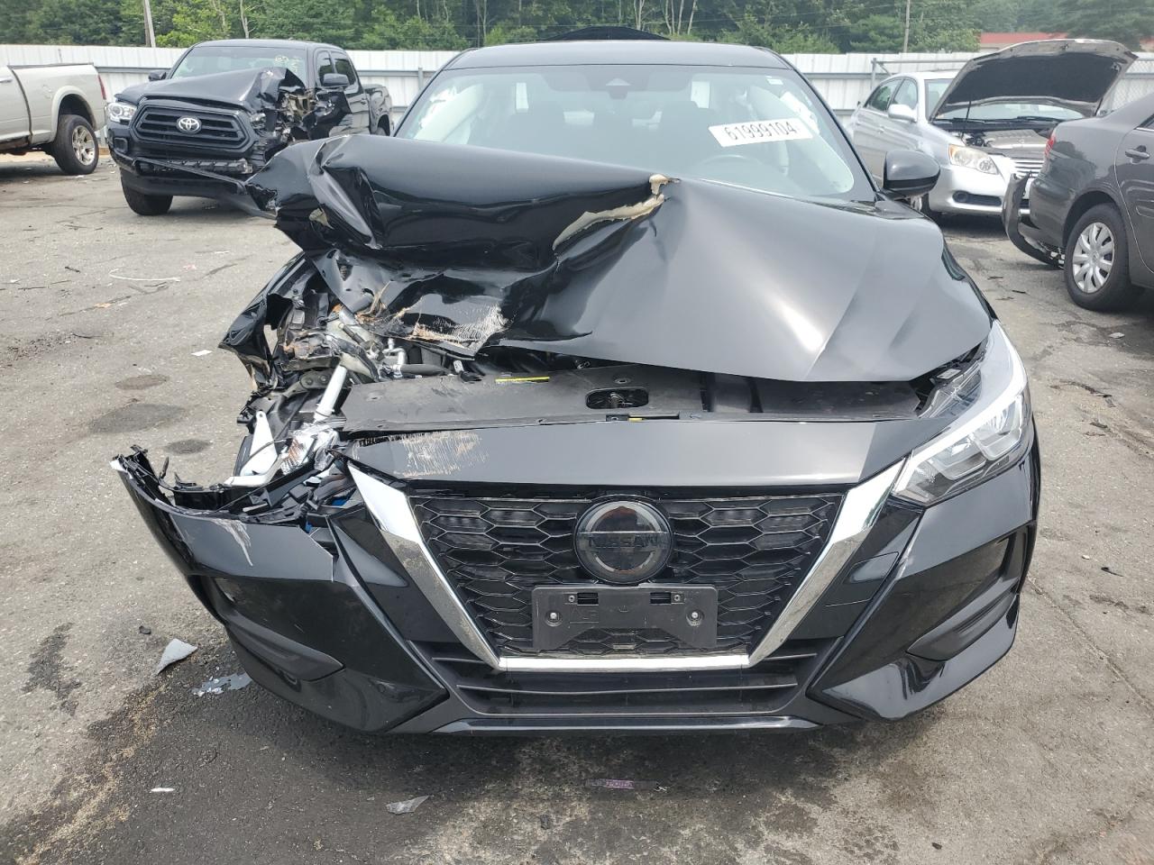 2022 NISSAN SENTRA SV VIN:3N1AB8CV4NY301133