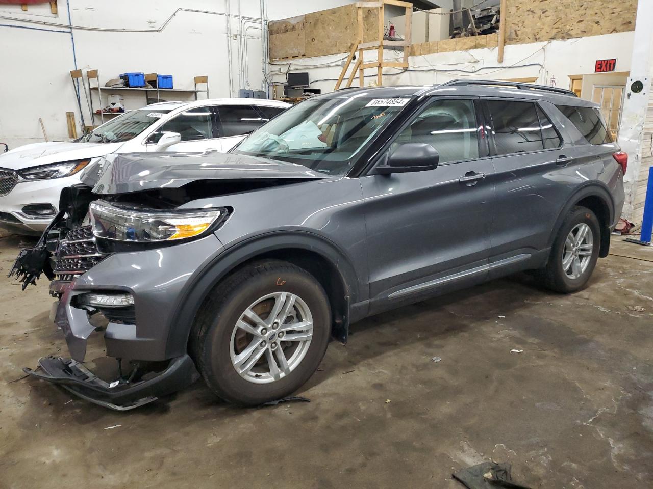 2022 FORD EXPLORER XLT VIN:1FMSK8DH7NGA22962
