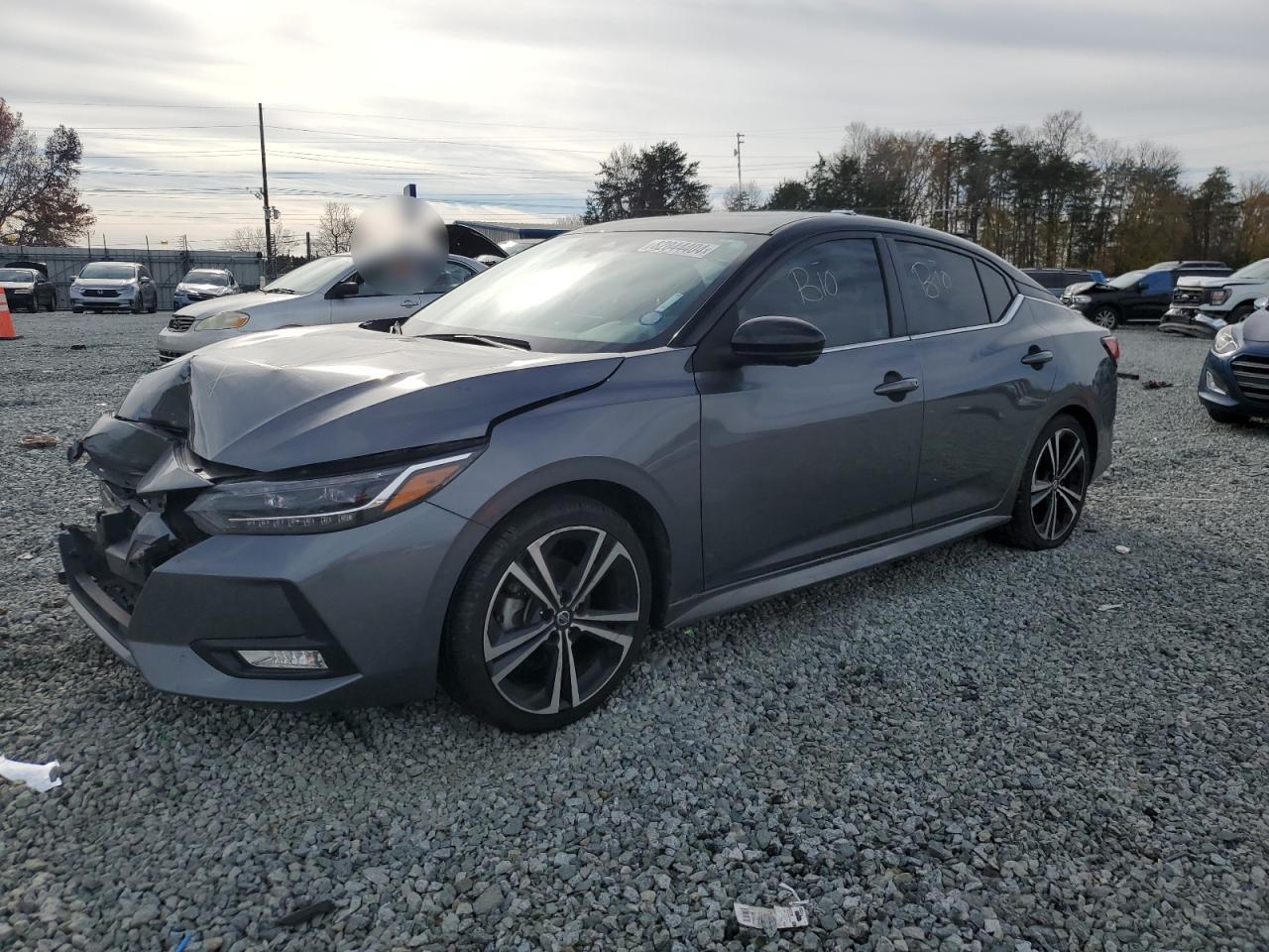 2022 NISSAN SENTRA SR VIN:3N1AB8DV6NY252158