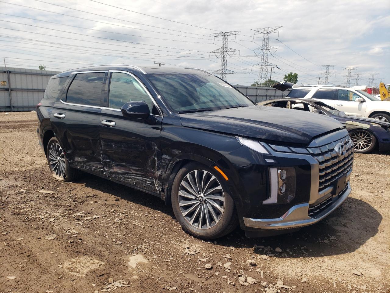 2023 HYUNDAI PALISADE CALLIGRAPHY VIN:KM8R7DGE1PU631589