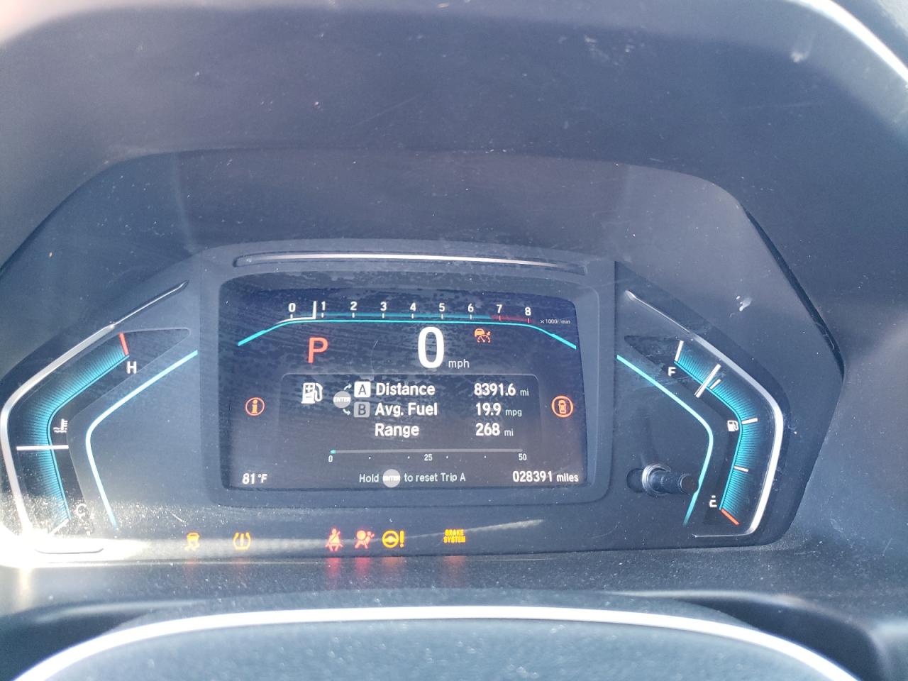 2023 HONDA ODYSSEY TOURING VIN:5FNRL6H83PB009461