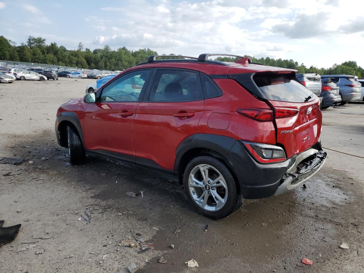 2022 HYUNDAI KONA SEL VIN:KM8K6CAB3NU762744