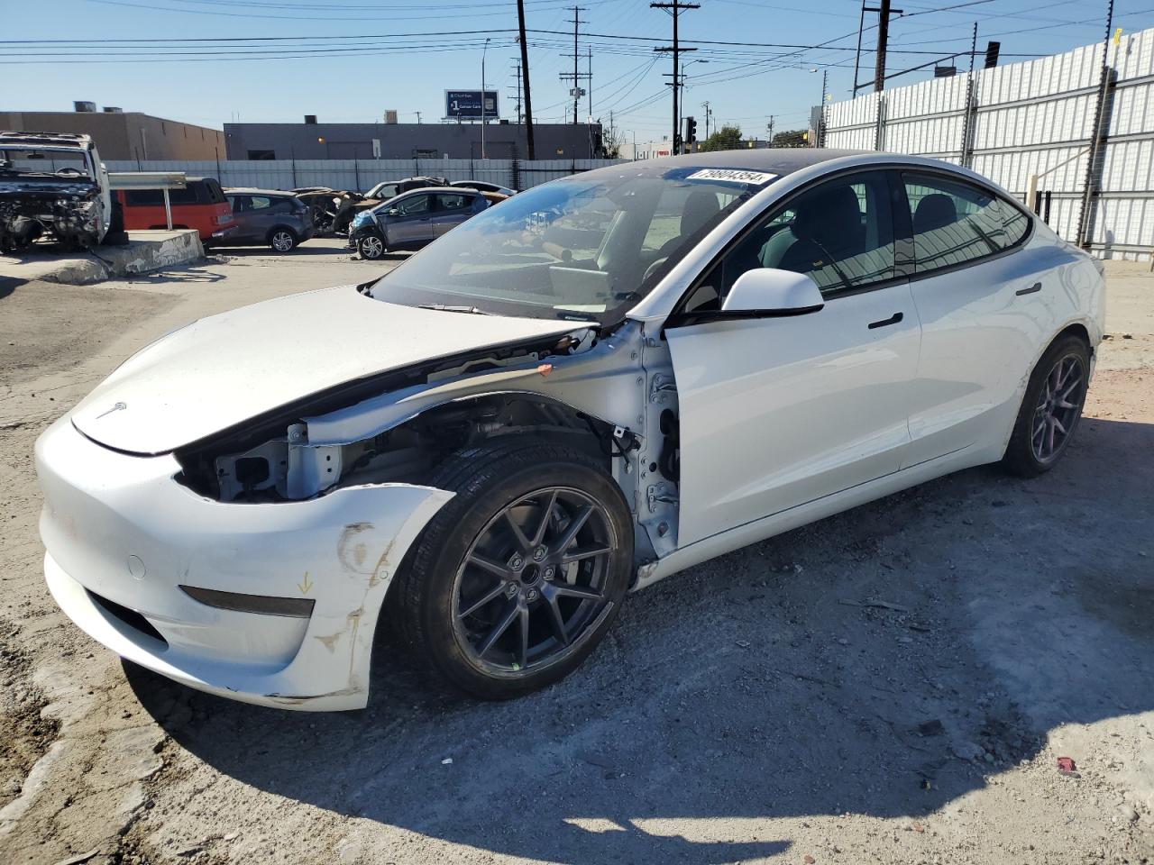 2022 TESLA MODEL 3  VIN:5YJ3E1EA3NF101662