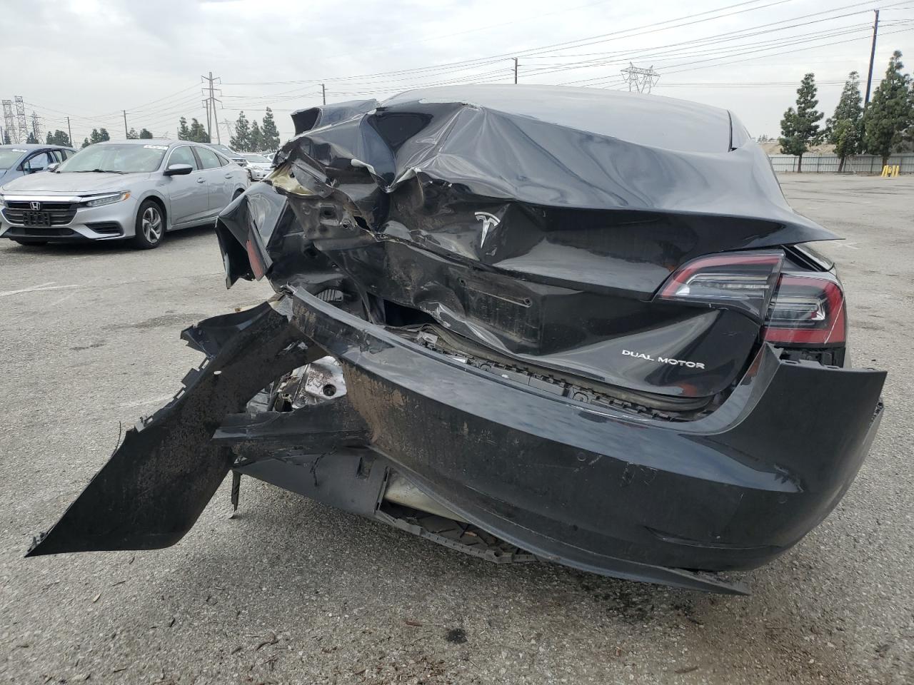 2022 TESLA MODEL 3  VIN:5YJ3E1EB3NF257774