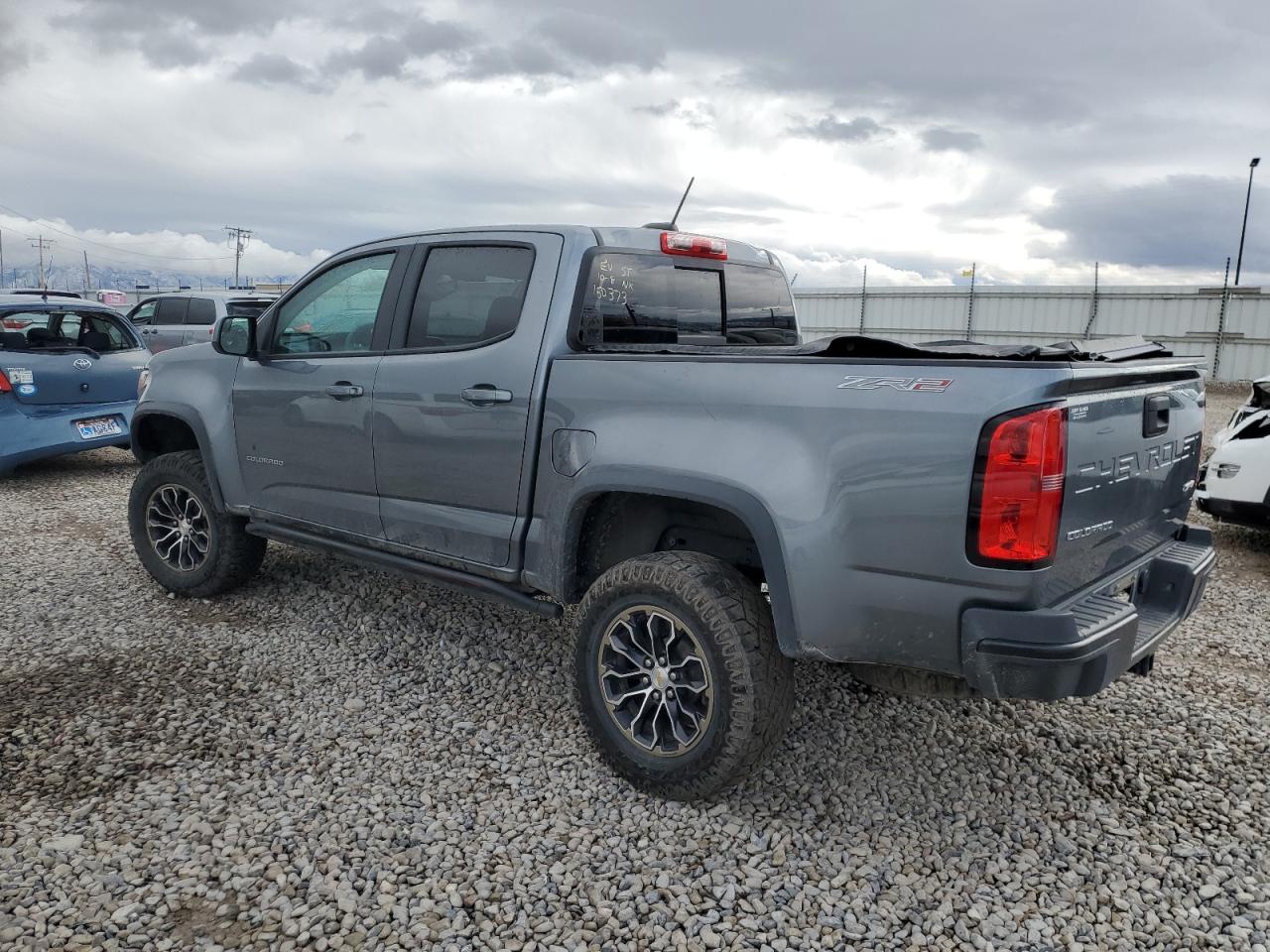 2022 CHEVROLET COLORADO ZR2 VIN:1GCGTEEN7N1150373