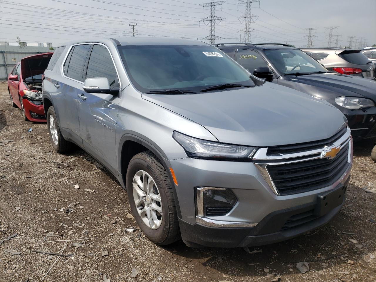 2023 CHEVROLET TRAVERSE LS VIN:1GNEVFKW9PJ327410