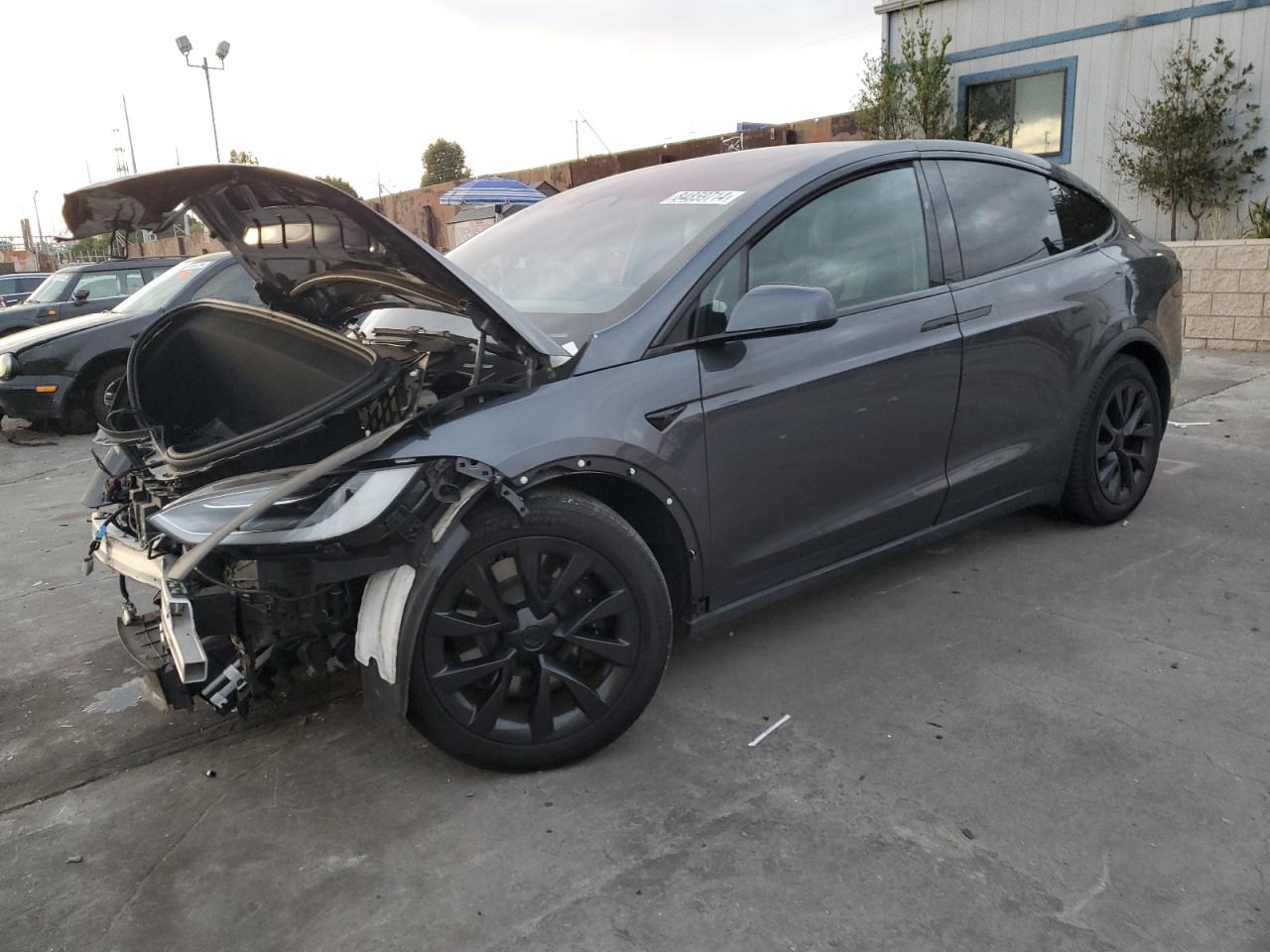 2022 TESLA MODEL X  VIN:7SAXCBE64NF358213