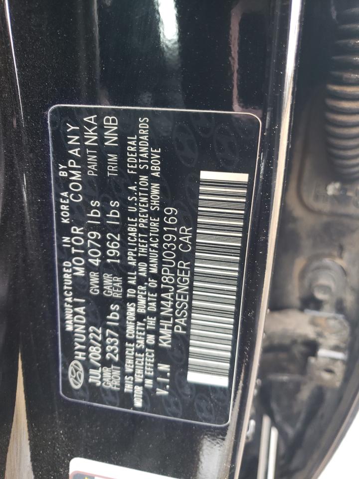 2023 HYUNDAI ELANTRA LIMITED VIN:KMHLN4AJ8PU039169