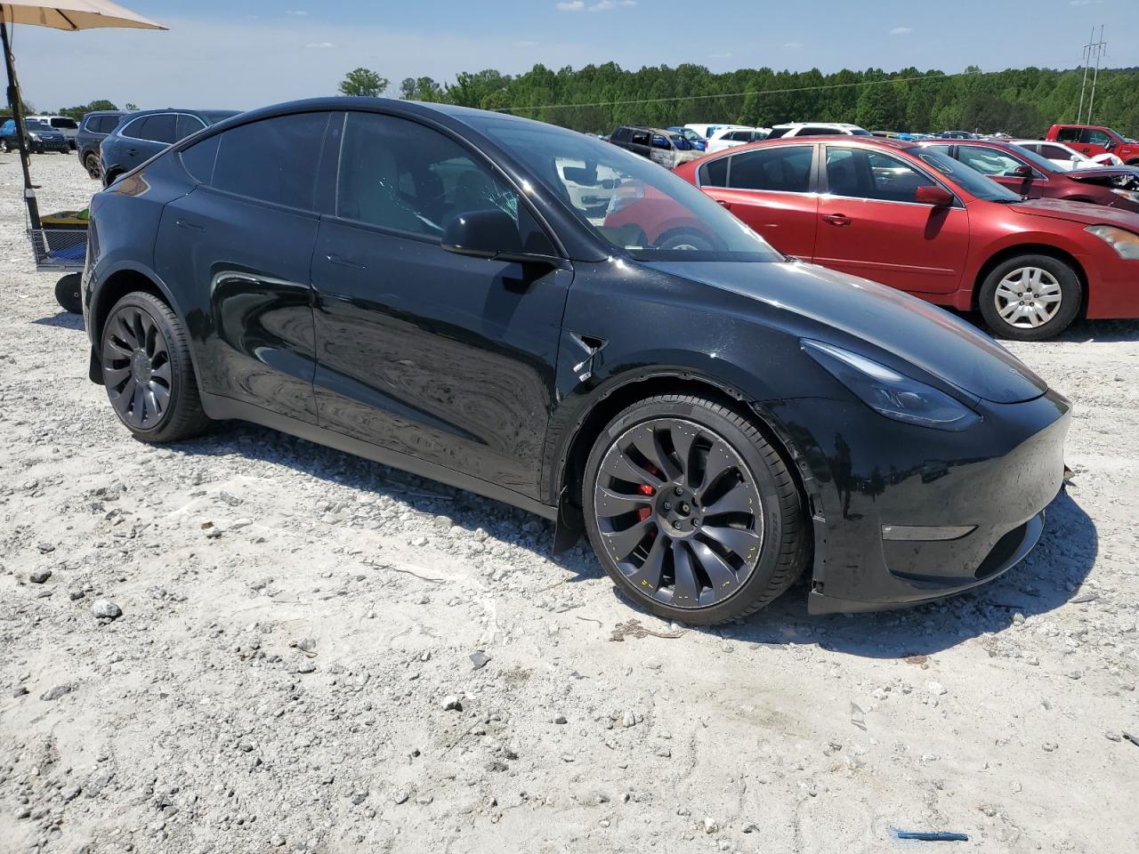 2022 TESLA MODEL Y  VIN:7SAYGDEF2NF326834