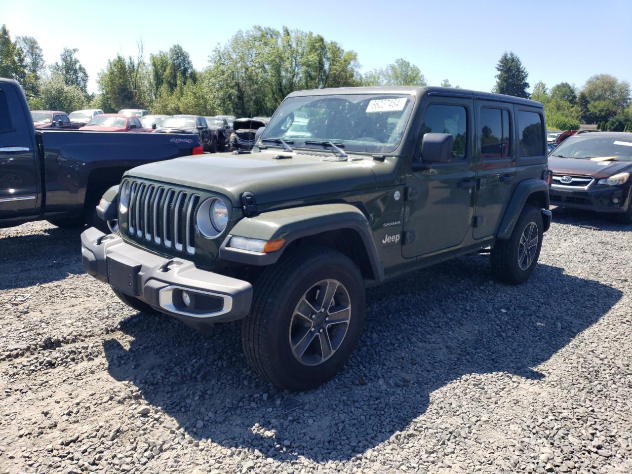 2023 JEEP WRANGLER SAHARA VIN:1C4HJXEG9PW571217