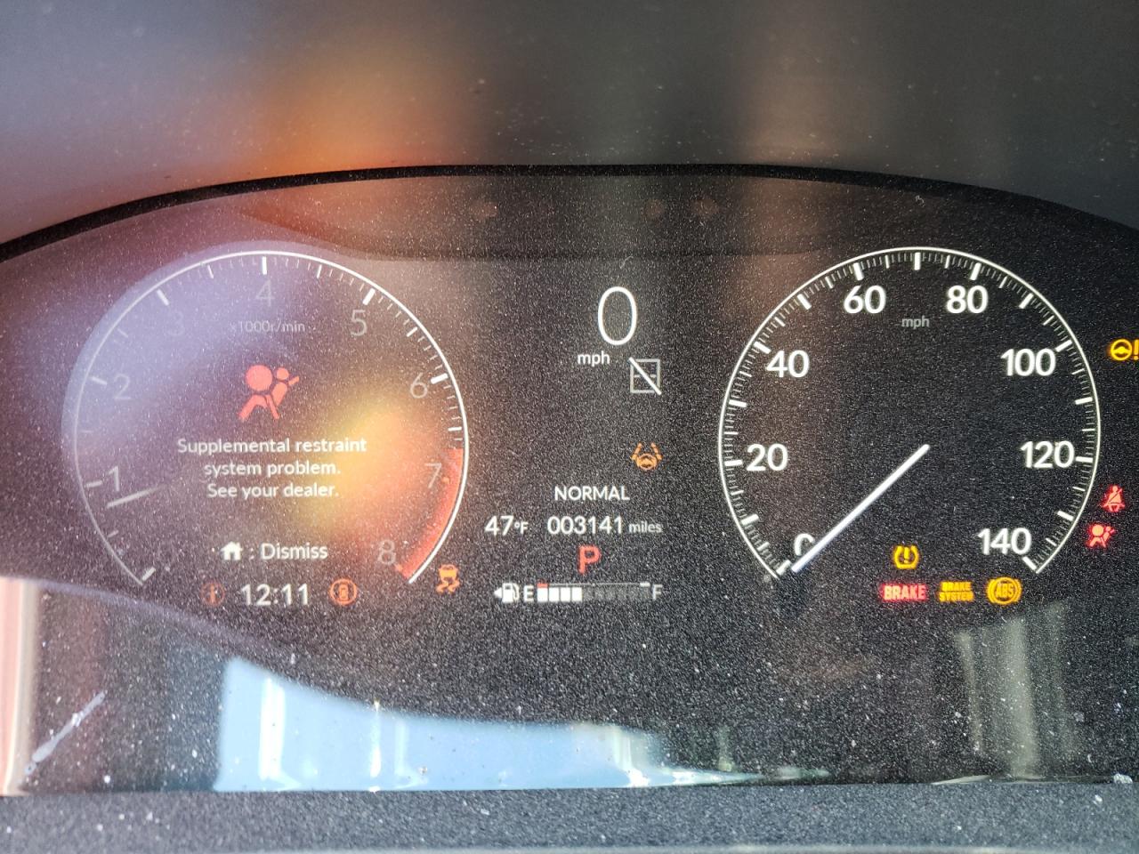 2024 HONDA HR-V SPORT VIN:3CZRZ1H51RM760624