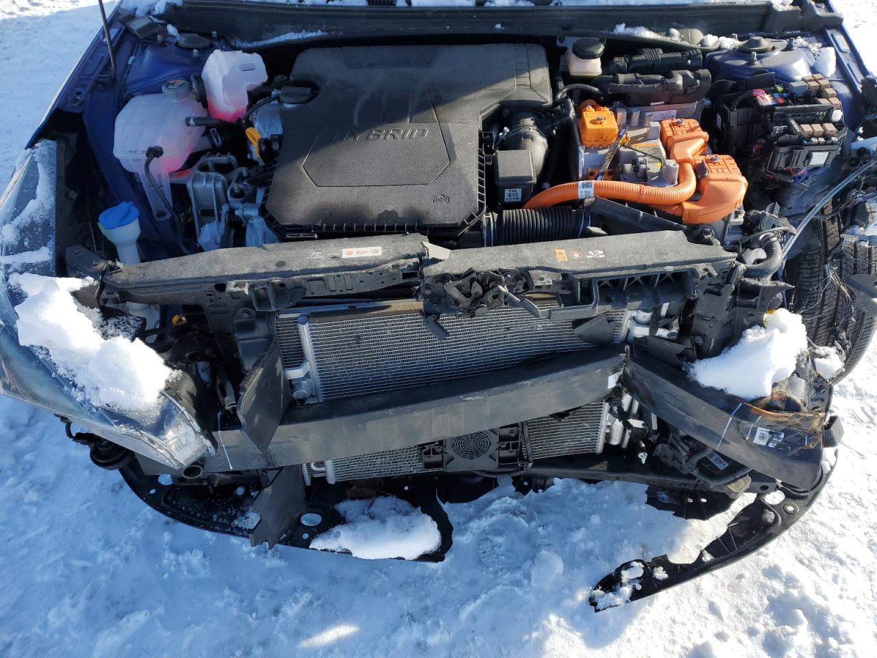 2023 HYUNDAI ELANTRA BLUE VIN:KMHLM4AJ8PU082641