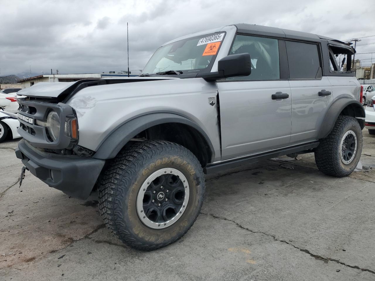 2022 FORD BRONCO BASE VIN:1FMEE5DP1NLA98307