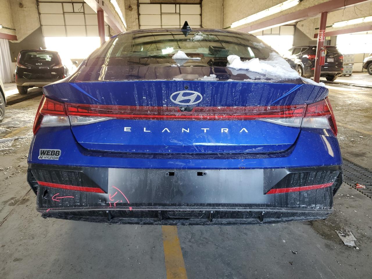 2024 HYUNDAI ELANTRA SEL VIN:KMHLS4DG5RU718960