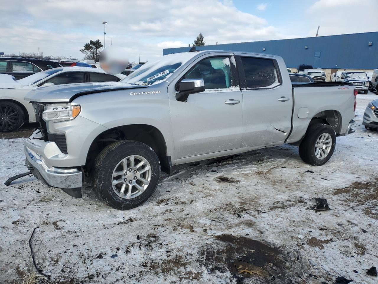 2022 CHEVROLET SILVERADO K1500 LT-L VIN:3GCPDKEK8NG562773