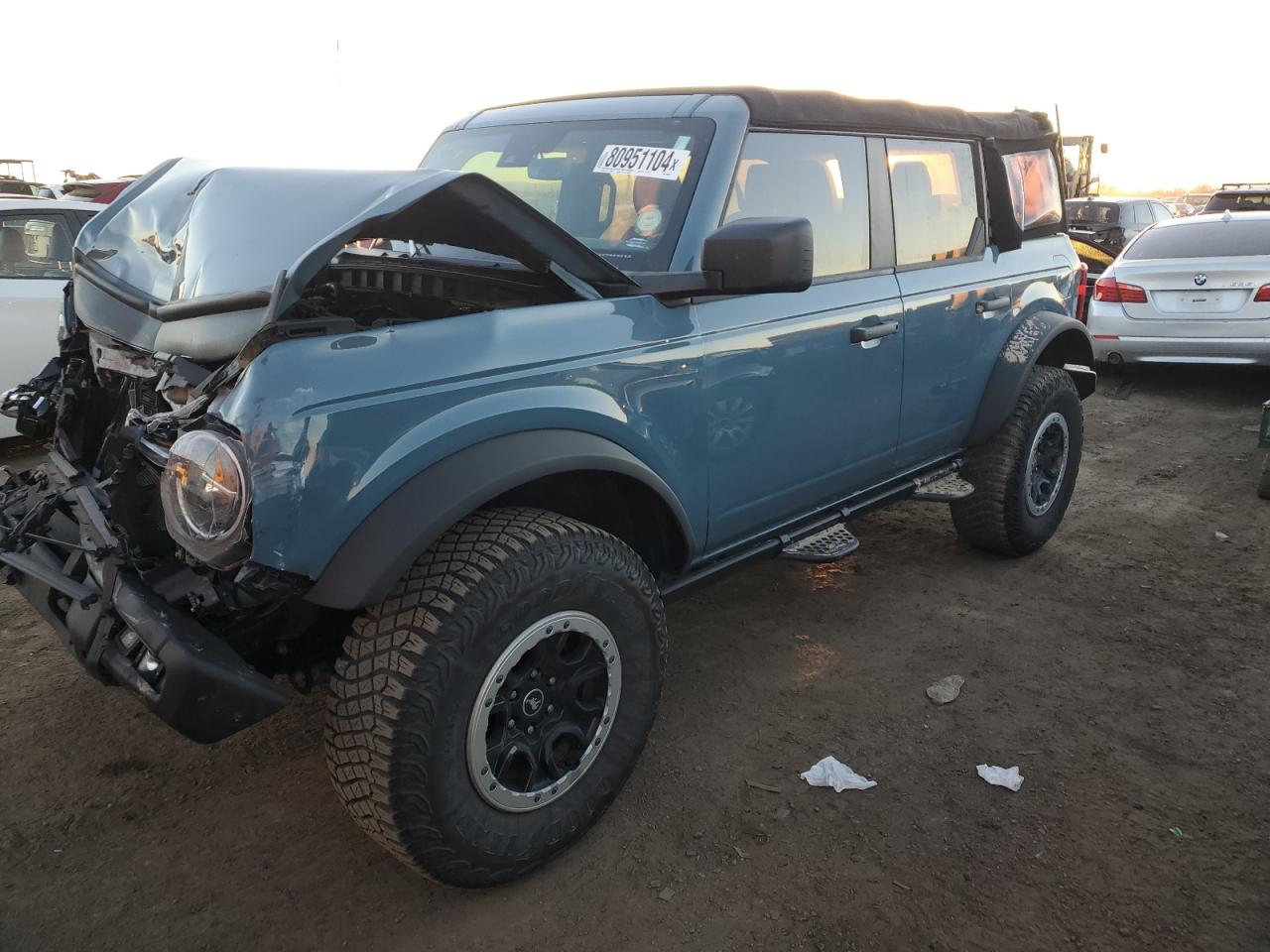 2022 FORD BRONCO BASE VIN:1FMEE5DHXNLB66399
