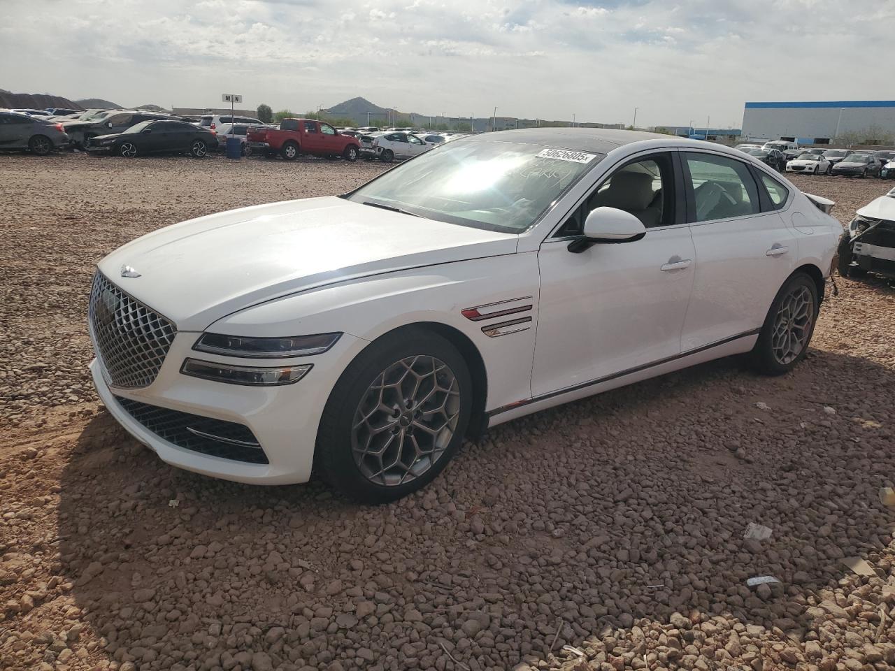 2023 GENESIS G80 BASE VIN:KMTGB4SC7PU153387