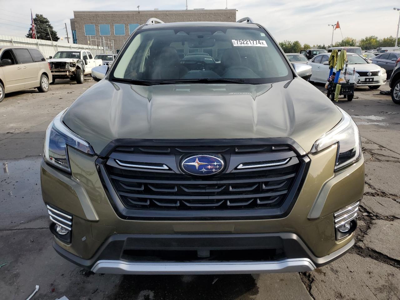 2022 SUBARU FORESTER TOURING VIN:JF2SKARC3NH529345